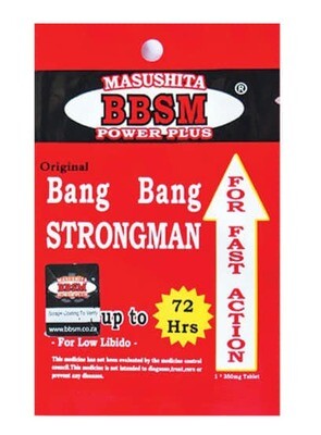 BBSM Bang Bang Strong Man (1 tablet) - Image 2