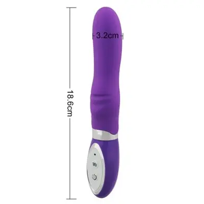 Aphrodisia 10-Frequency Big Finger Silicone Vibrator - Image 5