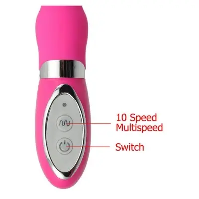 Aphrodisia 10-Frequency Big Finger Silicone Vibrator - Image 6