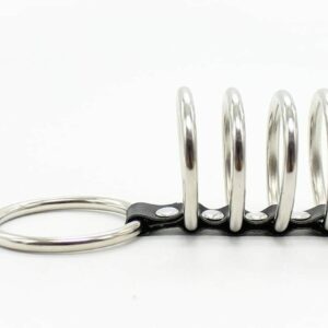 Chastity Cockring - Stainless Steel Cock Rings 5 Rings