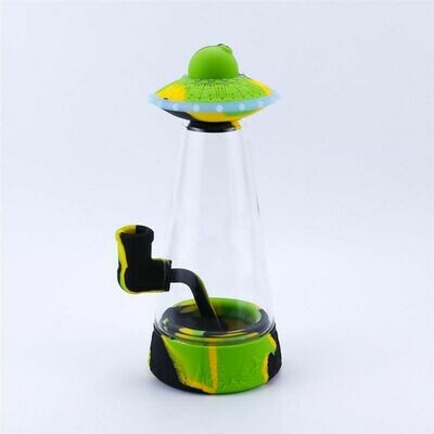 UFO Silicone Bubbler Smoking Water Pipe - Image 5