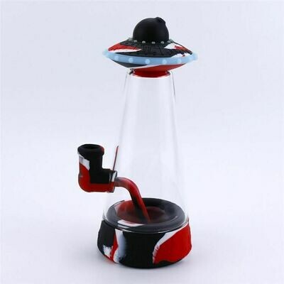 UFO Silicone Bubbler Smoking Water Pipe - Image 4