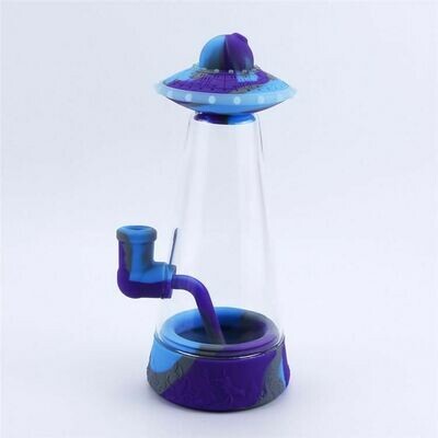 UFO Silicone Bubbler Smoking Water Pipe - Image 9