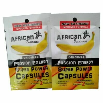 African Banana Super Power Capsules (2 capsules) - Image 2