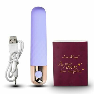 Stylish 10-Speed USB Recharging Silicone Vibrator - Image 4