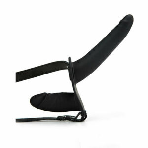 Double Pleasure Black Double Dildo Strap On