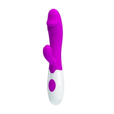 Silicone 30 Modes Ultra Tranquil G-spot Dual Vibrator - Image 2