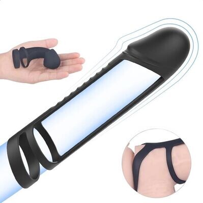 Ace Silicone Penis Extension Delay Sleeve - Image 3