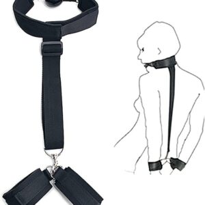 Submission Slave Restraint With Ball Gag
