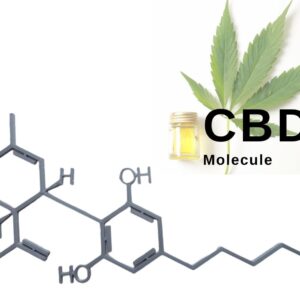 CBD Molecule Wall Art