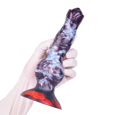 Knot Stripe Dragon Dildo - Animalistic Monster Dildo - Image 6