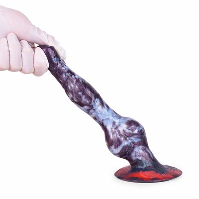 Knot Stripe Dragon Dildo - Animalistic Monster Dildo - Image 7
